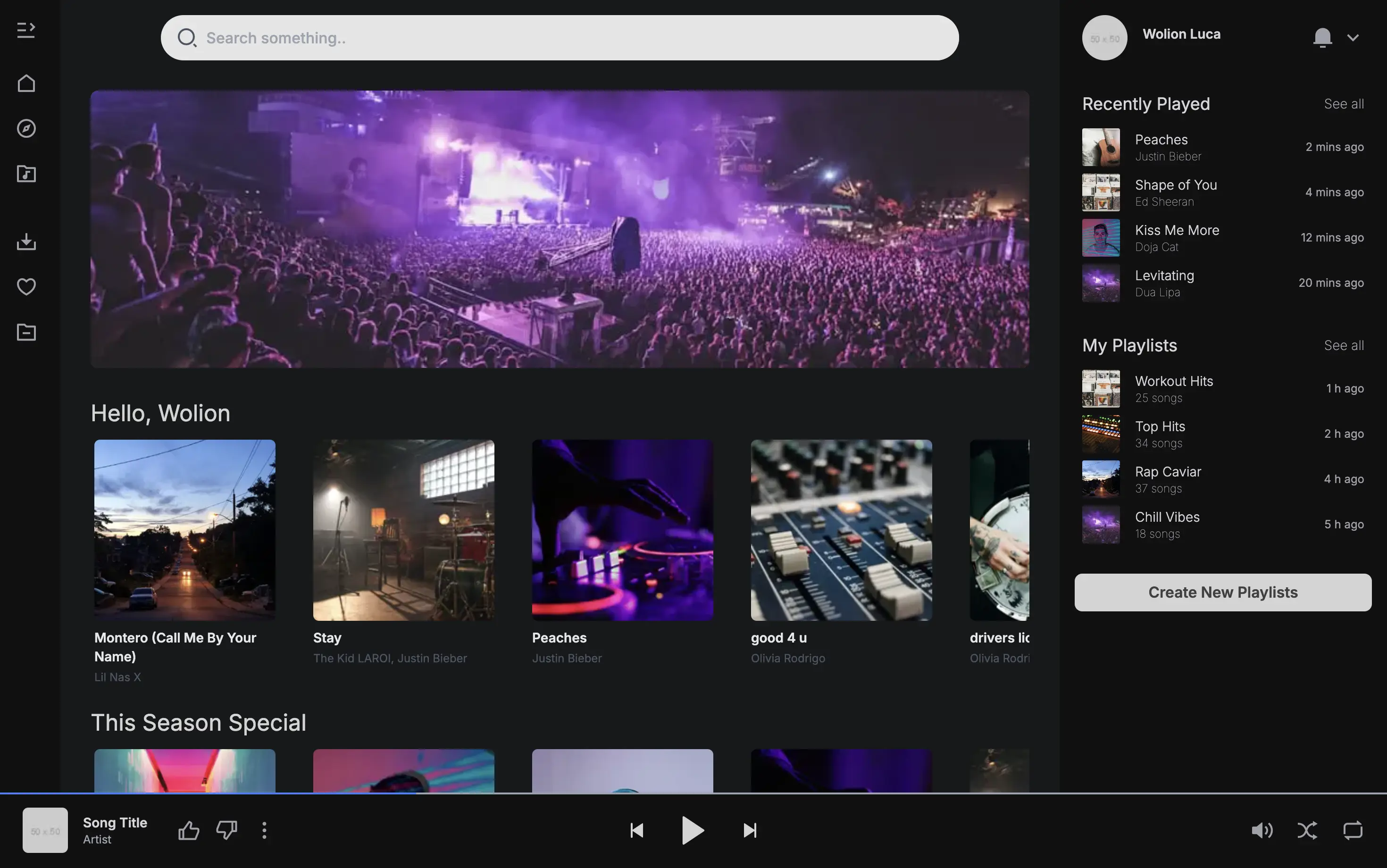 project-Music Player Ui